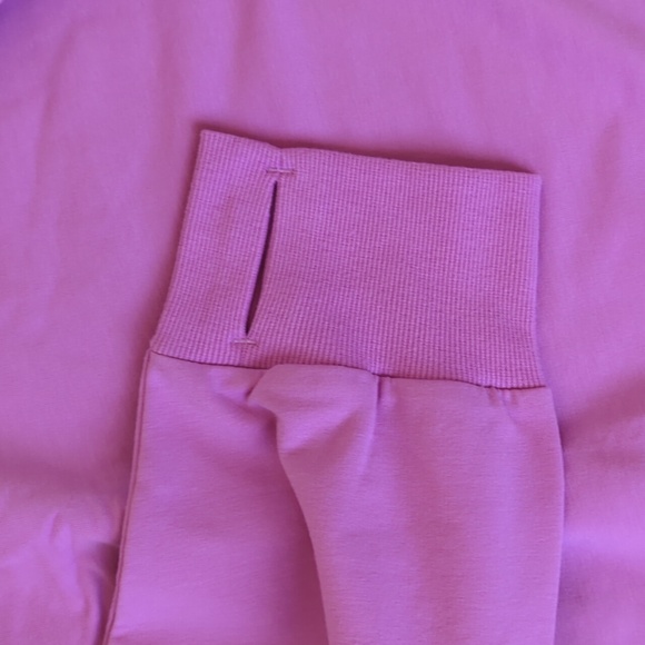 NWT All in Motion French Terry Crew Neck Sweatshirt Plus 3X Purple Thumb Holes - Picture 11 of 16